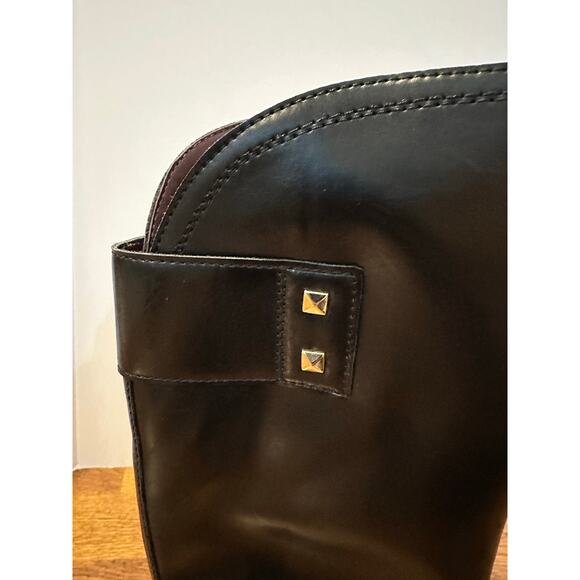 Franco Sarto Women's Henrietta Faux Leather Riding Boots Black Size 6 NWOB - Picture 11 of 13